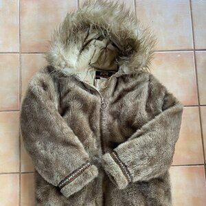 Vintage STEARNS Hansa Branta Jacket Down faux fur Parka